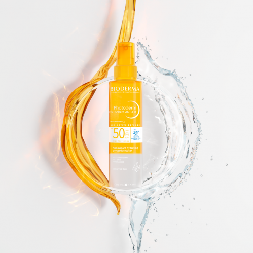 Mood Packshot, Eau Solaire ANTI-OX SPF50 