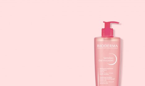 Sensibio Gel moussant sensitive skin header
